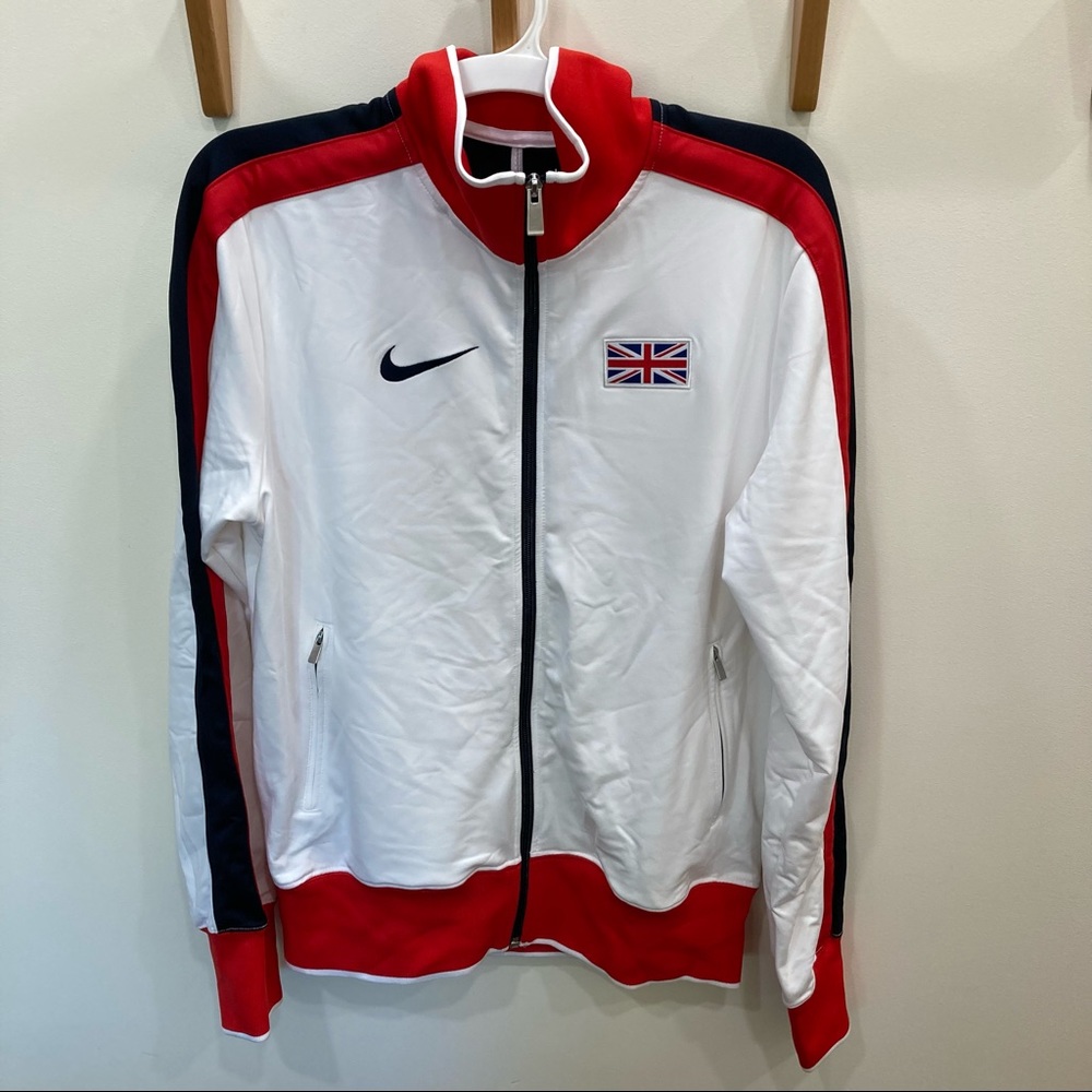 Nike Great Britain Track Jacket, men’s size medium